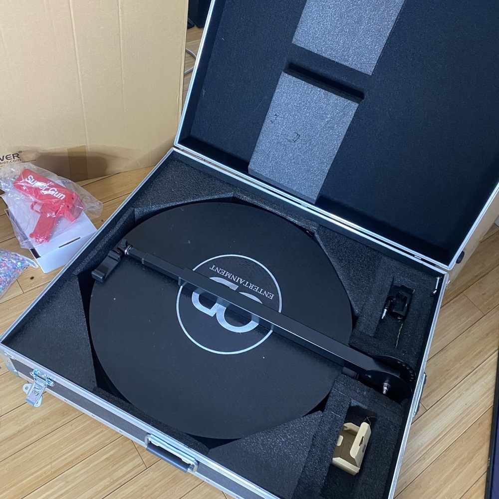 manual 360 Photobooth with easy portable suitcase & more